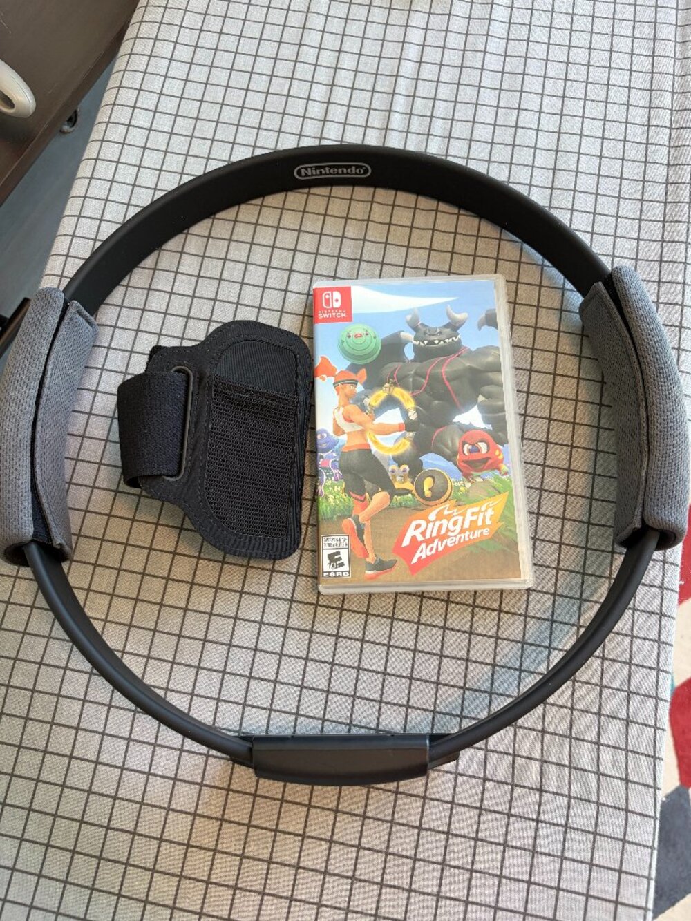 Nintendo Switch Ring Fit Adventure with Hoop & Leg Strap